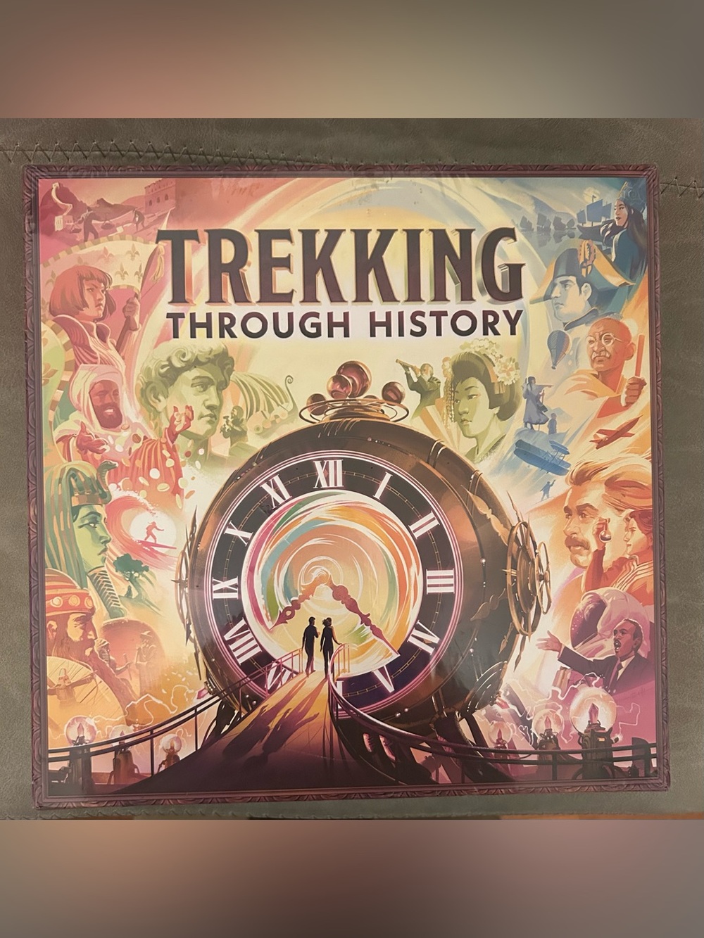 Trekking Through History Board Game -